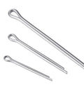 20 Pcs Cotter Pin Assortment Kit M2.5x40mm Zinc Plated Hairpin Clips For Lawn Mowers And Horticultural Equipment Locking Pins Heavy Duty Durable Fasteners