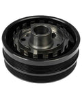 Buick Regal Harmonic Balancer Replacement For 1997 To 2004 Black Serpentine Drive Belt Keyway 92.5mm Depth OEM Numbers 12563268