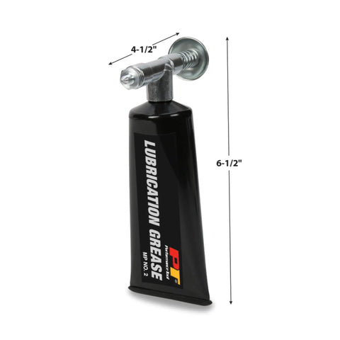 Precision Point Grease Gun for Tight Spaces and Bearings, Vacuum Powered for Mess Free Lubing, Easy One Hand Control, Durable Black Build, Ideal for Garage and Shop Maintenance, 3.5 oz Cartridge