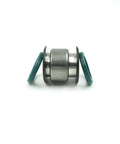 Badass Rear Shock Lower Needle Roller Bearing Oil Seal Repair Fix Kit For Kawasaki KX250F KX450F KLX450R MX Suspension Rebuild With OEM Part Numbers 920461151 420360022 920461192, shown front view