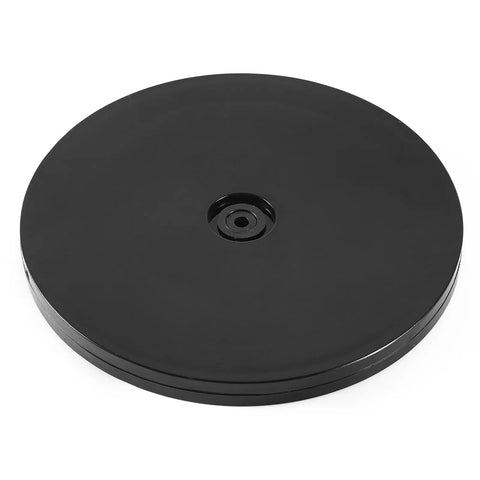6 Inch Black Lazy Susan Turntable with Ball Bearing, 360 Degree Rotation, Smooth Spin for Spice Rack Kitchen Pantry Table Decor