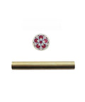 8mm Mosaic Rivet Pin For Knife Handles With 60mm Length Color Resin Filled Decorative Pin For Custom Knives Brass Copper