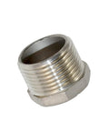 Beefy One Inch Male To Three Quarter Inch Female NPT Reducer Bushing Pipe Fitting Stainless Steel 304 Adapter For Plumbing Projects Premium
