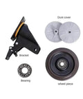Components of Heavy Duty 4 Inch Brake Casters With Flat Rubber Silent Wheels For Trolleys And Carts Quiet Rolling And Floor Safe Built Tough