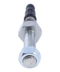 JEENDA 2-Way Lowering Dump Valve with chrome metal body and hex end fittings