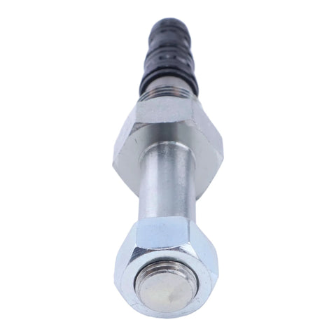 JEENDA 2-Way Lowering Dump Valve with chrome metal body and hex end fittings