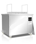 Top Notch 175L Industrial Ultrasonic Cleaning Machine For Heavy Duty Metal Car Parts Engine Blocks, stainless steel design.