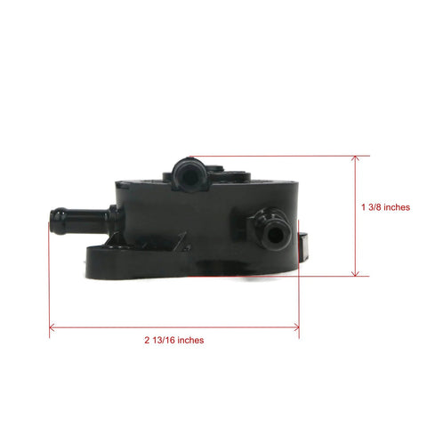 Genuine 808656 Mechanical Fuel Pump Drop In Replacement For Small Engine Mowers And Power Equipment Built Tough OEM Grade Durability