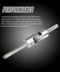 15mm To 15mm Universal Joint Coupling 304 Stainless Steel Rotatable U Joint Shaft DIY Model RC Car Robot Built Tough With High Torque