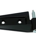 4 Pack Left Upper Door Hinge Assembly For Jeep Wrangler Rubicon Sahara Unlimited Rubicon Unlimited Sahara Sport 07-17 And Unlimited X 07-10 Black Smooth
