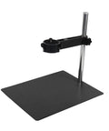 Adjustable 360 Degree Rotary Hot Air Hand Piece Holder Stand Clamp for Desktop Rework Station with 4cm diameter clamp