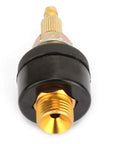 Premium M16x1.5 Gas Electric Quick Connector For Mig Tig Welder Torch with gold-plated brass connector for durable stable connection.
