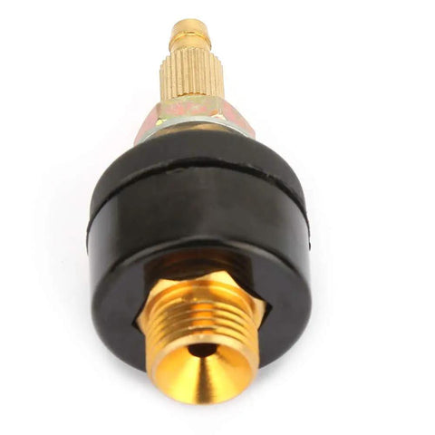 Premium M16x1.5 Gas Electric Quick Connector For Mig Tig Welder Torch with gold-plated brass connector for durable stable connection.