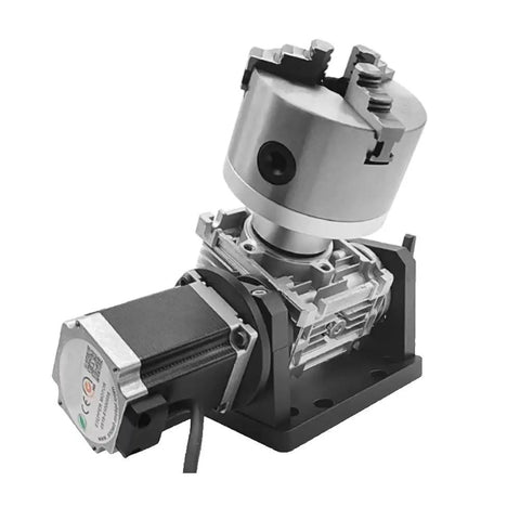 Absolute Beast Cnc Fourth Axis Rotary Table Jd160 With 105 Mm Center Height And 10 To 1 Worm Gearbox motorized rotary head assembly.