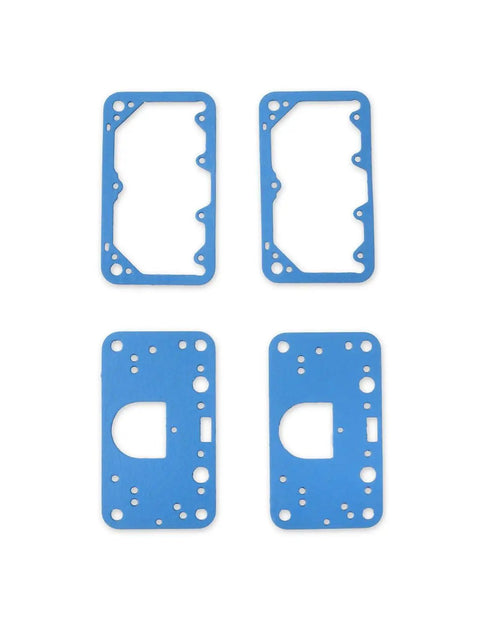 108 200 Metering Block And Fuel Bowl Gasket Pack Blue Nonstick Gasket For Carburetors Tough As Nails Durable Replacement Seal Kit For High Performance Engines, four blue gaskets