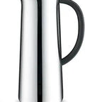 Double Wall Thermo Insulated Jug with Eighteen Ten Stainless Steel Construction Mirror Polished Finish Keeps Beverages Hot or Cold