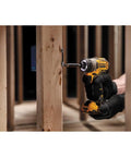 Xtreme 12V Cordless Screwdriver With Brushless Motor, One Quarter Inch Quick Release Hex used on construction site wood frame