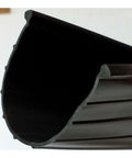 Garage door bottom weather seal, Wayne Dalton, black rubber, 16 ft long