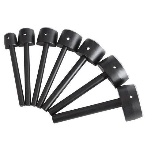 Leather Craft Half Round Cutter Punch Set Arc End Tool For Belts Wallets And Bags With Arc Shaped Ends Includes 15mm 20mm 25mm 30mm 35mm 40mm 45mm Pro Grade For Beginners And Pros