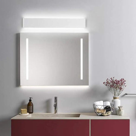LED Bathroom Vanity Light Fixture Up And Down Wall Sconce For Mirror Modern Natural White 4000K 24W 28 Inch