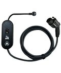 Hassle Free Portable Ev Charger With Type One And Type Two Plugs For Any Electric Ride heavy duty IP67 weatherproof cable with display