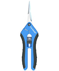 6.5 Inch Gardening Pruning Snips With Straight Blades For Precise Cuts And Clean Plant Trimming Ergonomic No Slip Grip