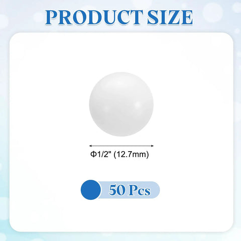 Premium Solid Pom Plastic Bearing Balls For Drawers And Cabinet Slides Low Load Rollers Real Deal Polymer Replacement Parts Smooth Glide Action Top Shelf Heavy Duty Hardware Fix
