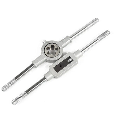 Heavy Duty Tap And Die Set 32 Piece Precision Thread Repair Kit With Wrench For Mechanics And DIYers, Alloy Steel Hand Tools For Quick Fixes And Smooth Jobs On Vehicles Or Machinery, alloy steel taps and die wrench