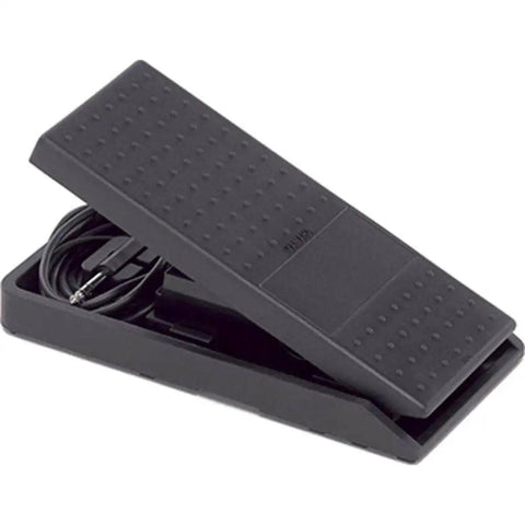 Heavy Duty Volume Foot Controller With Five Foot Cable And One Quarter Inch TRS Plug Fortissimo Function, black metal chassis