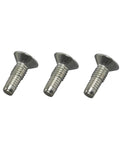 Three Pack Flat Head Door Latch Lock Mount Screw M6x18.5mm For Actuator Motor Mount Bolt Outer Handle Replacement
