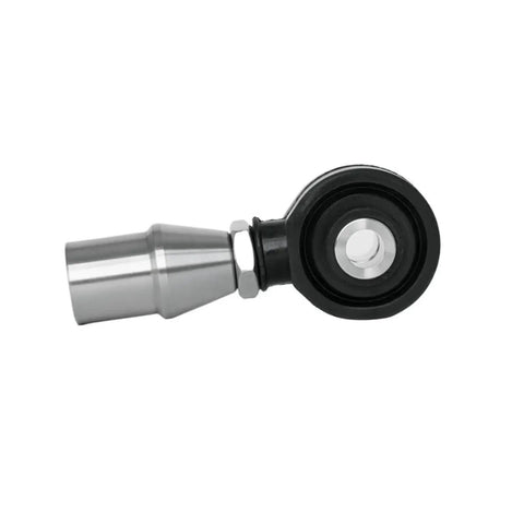 Heavy Duty Rod End Bearing Kit With Spherical Joint Design For Smooth Mechanical Linkage Movements Built Like A Tank Construction And Protective Rubber Covers With Weldable Bung Fittings - side view of rod end bearing with rubber boot