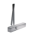 Heavy Duty Door Closer Surface Mount 8616 With Adjustable Size 1 To 6 Aluminum Silver Finish