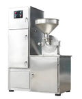 Spice Grinder For Curry Masala Dry Ginger Turmeric Powder Herbal Plant Pulverizer with Dust Collector, high-speed stainless steel body.
