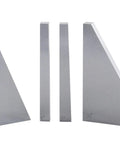 Four steel precision angle blocks showing 25°, 1°, 2°, and 30° angles.