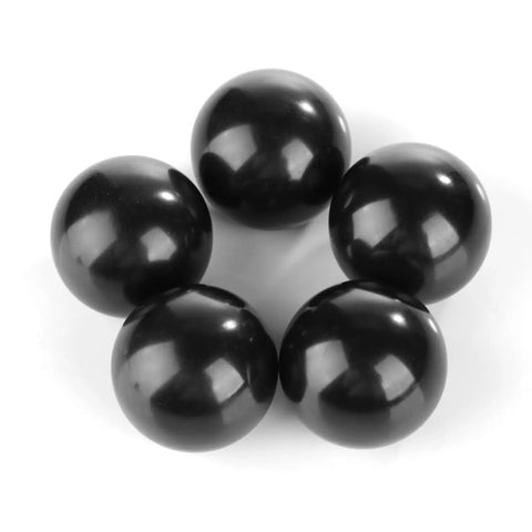 M8 Female Thread Ball Knob Set 5 Pack 32mm Diameter Polished Bakelite Round Machine Knobs For Handles And Tool Replacement