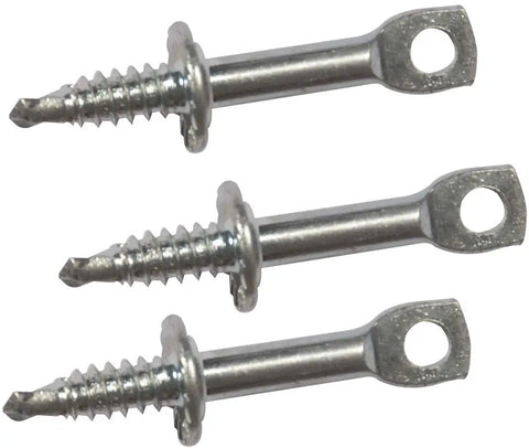 Eye Lag Screws For Metal Joists For Suspended Drop Ceiling Installations Self Tapping Drill Point Two Inch By Quarter Inch Shank