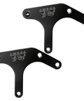 Level Your Trike With These Kickass 1.5 Inch Rear Suspension Lift Brackets For Harley Davidson Trikes black heavy-duty brackets set.