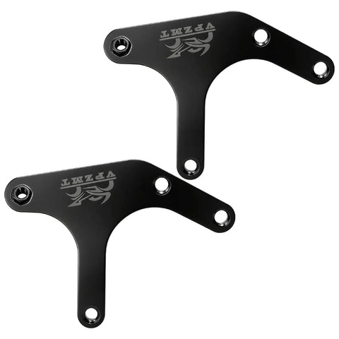 Level Your Trike With These Kickass 1.5 Inch Rear Suspension Lift Brackets For Harley Davidson Trikes black heavy-duty brackets set.