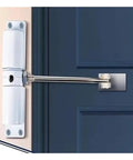 Adjustable Automatic Door Closer Spring Hinge For Indoor Doors Up To 30 Kg on blue door with easy install feature