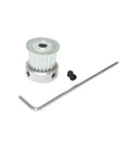 Heavy Duty Htd 3M Timing Pulley With 15 Teeth And Flexible Bore Options For 15Mm Wide Belts, aluminum, single pack, CNC machines.