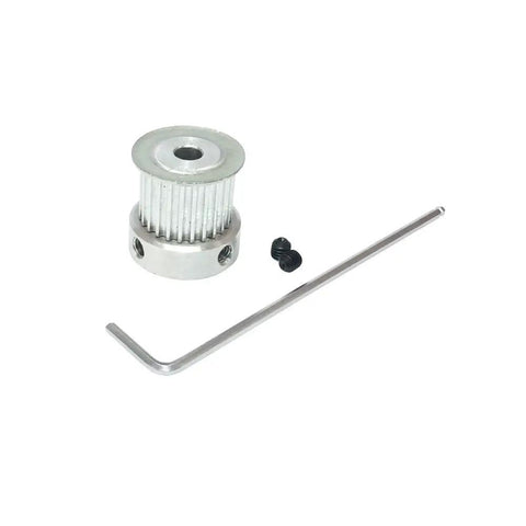 Heavy Duty Htd 3M Timing Pulley With 15 Teeth And Flexible Bore Options For 15Mm Wide Belts, aluminum, single pack, CNC machines.