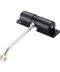 Adjustable Double Spring Door Closer With Self Closing Mechanism Easy To Install Quiet Aluminum Alloy Door Closer