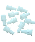 Set Of 10 AC Knob Shaft Replacement Parts Made With ABS For Easy Install And Smooth Air Conditioning Control No Fuss DIY Repair Kit