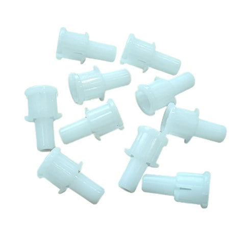 Set Of 10 AC Knob Shaft Replacement Parts Made With ABS For Easy Install And Smooth Air Conditioning Control No Fuss DIY Repair Kit