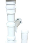 Air Admittance Valve Trap Assembly Kit With One And A Half Inch Vent, No Fuss Quick Install For Kitchen And Bathroom Sinks