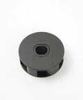 Seeder Seed Roller N-6 Pro Grade Tool component, black plastic disk with center hole, part of efficient planting system for home gardens.