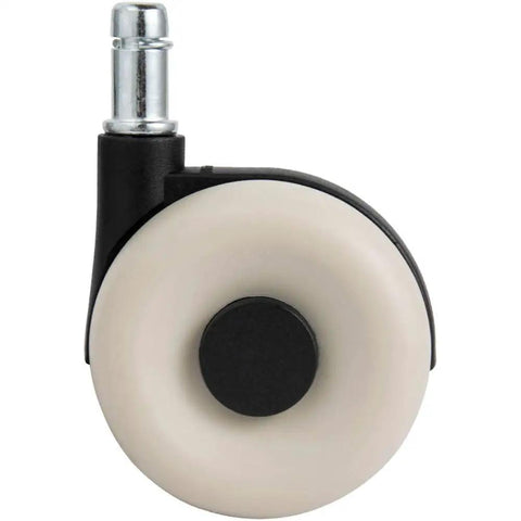 Rock Solid Office Chair Replacement Casters With Silent Rubber Tires Set Of Five, Smooth As Silk 360 Swivel Rollers That Glide Effortlessly On Carpet Or Tile, Heavy Duty Upgrade