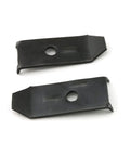 Desk Table Leveler Feet Kit With Screws Adjustable Hardware For Wobbly Desks And Dining Tables Heavy Duty Industrial Steel Fasteners Black 10 Pack Lock It Down Solid Now metal levelers close-up showing two adjustable fixtures.