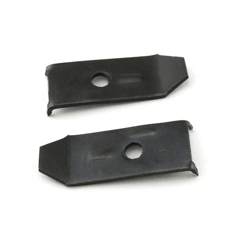 Desk Table Leveler Feet Kit With Screws Adjustable Hardware For Wobbly Desks And Dining Tables Heavy Duty Industrial Steel Fasteners Black 10 Pack Lock It Down Solid Now metal levelers close-up showing two adjustable fixtures.