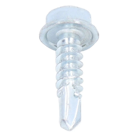 No Pre Drilling Needed Self Drilling Screw Kit 4.8x19mm Zinc Plated Carbon Steel Fasteners For Sheet Metal And Wood